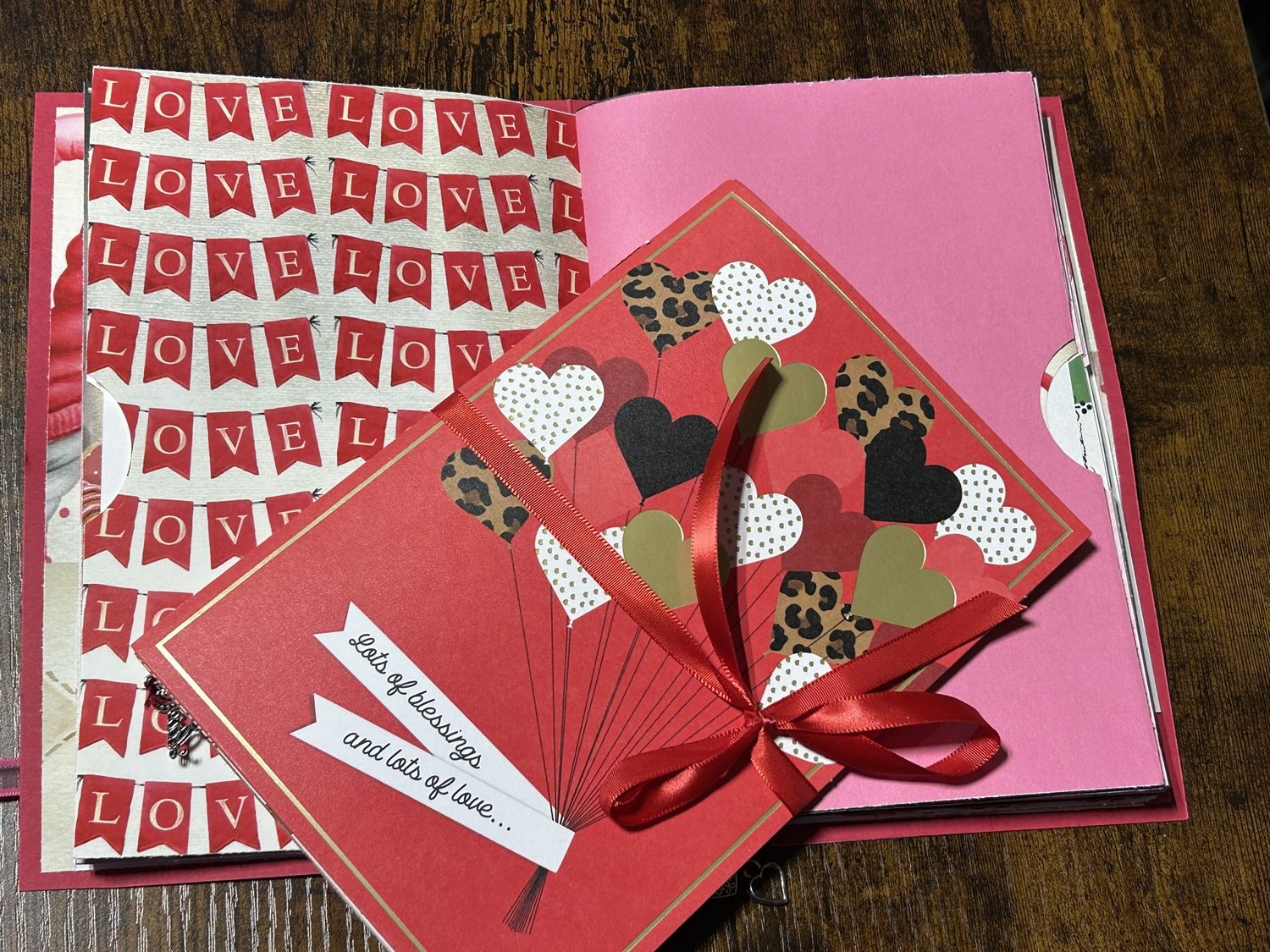 Card Journal, design: Valentines