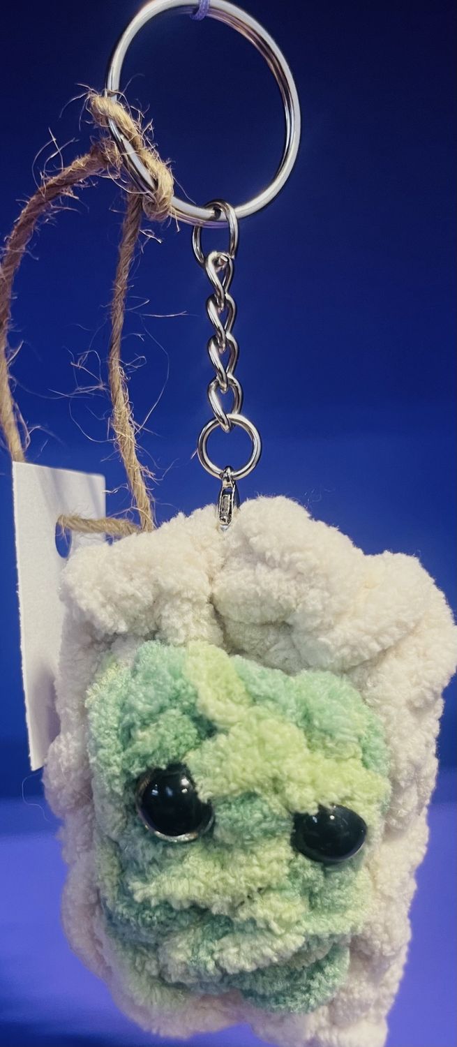 Pop-tart Keychain, Colour: Green