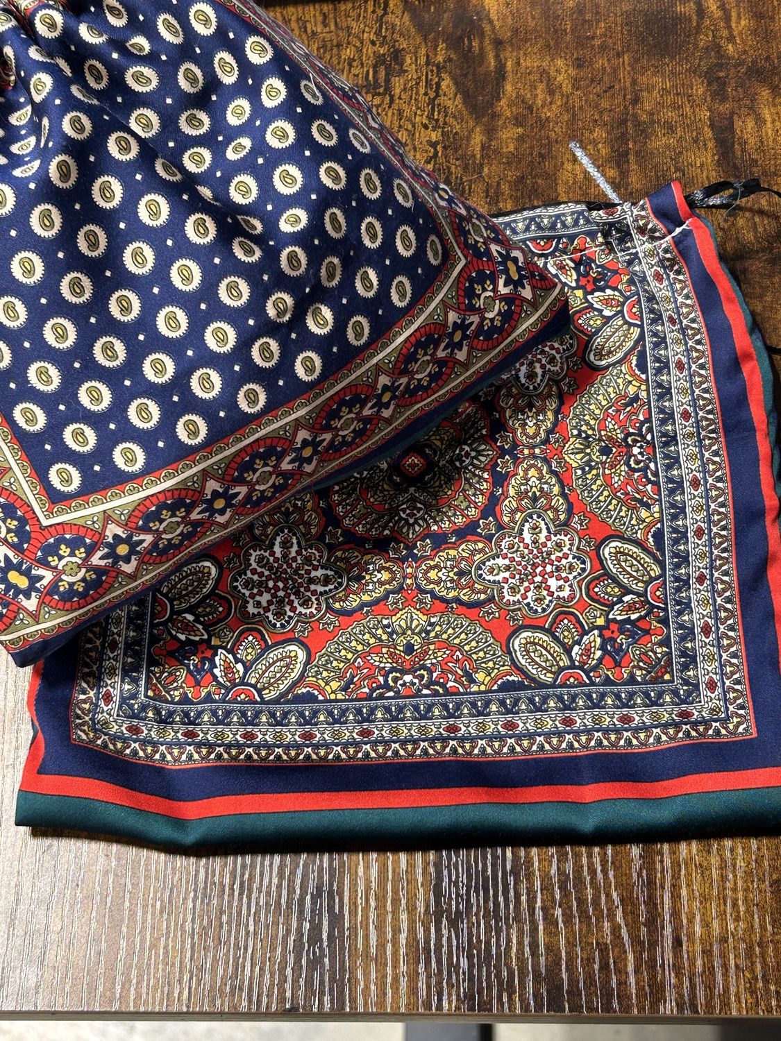 Kerchief Drawstring Bag, design: kerchief bag 01