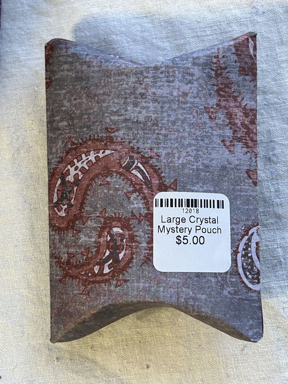 Large Crystal Mystery Pouch