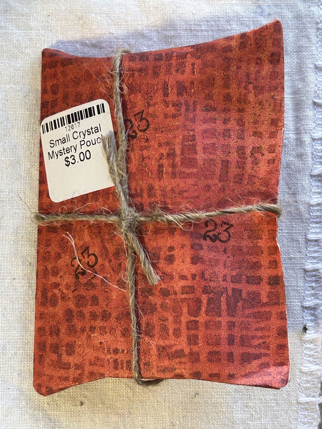 Small Crystal Mystery Pouch