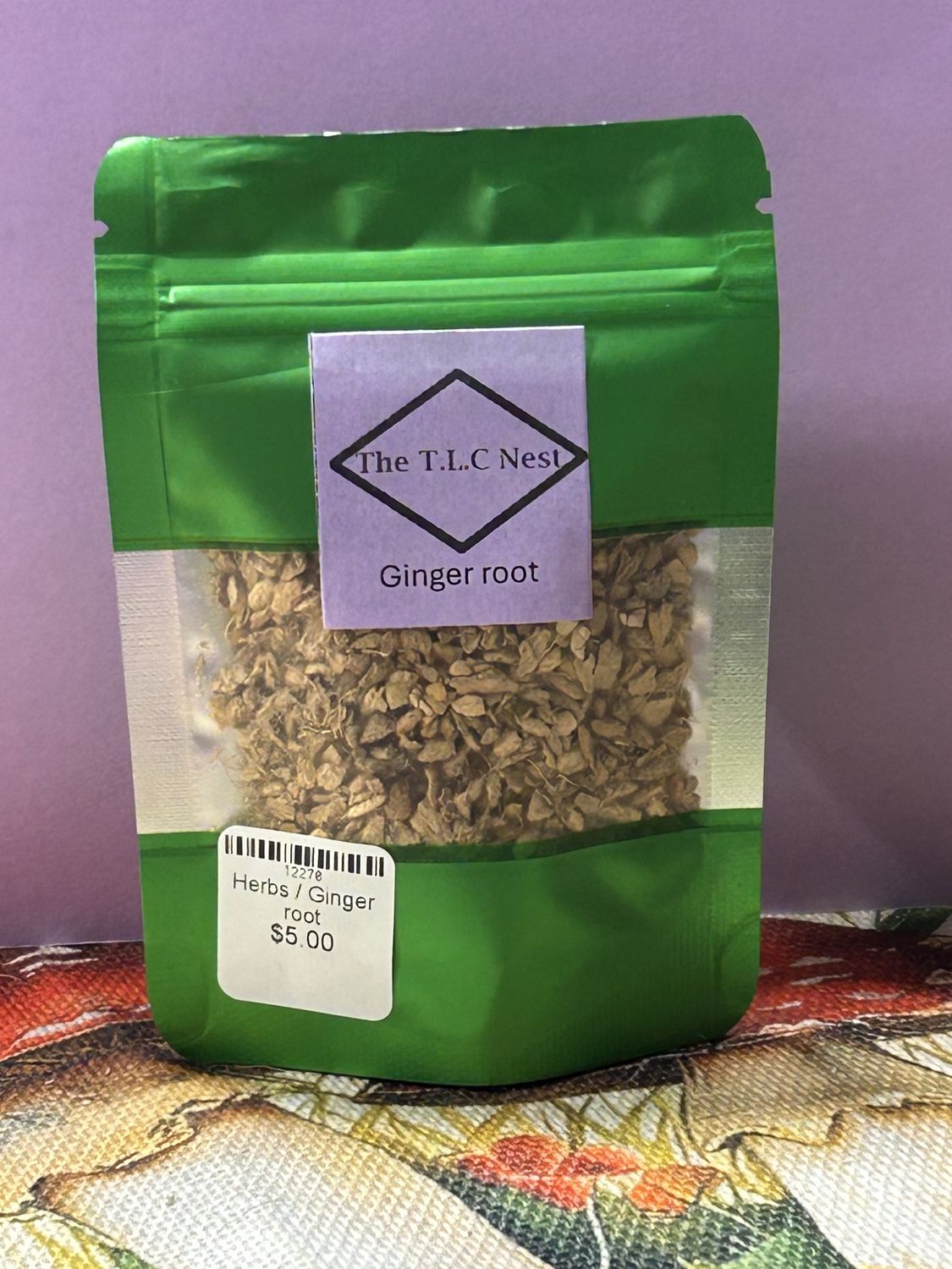 Dried Herbs, Attribute: Ginger root