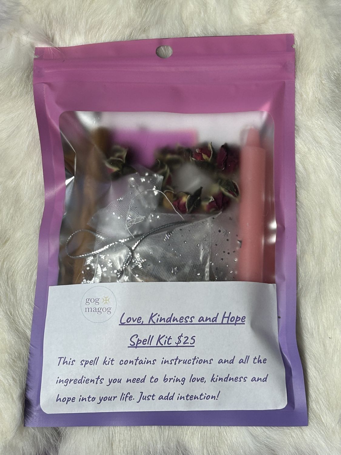 Spell Kits, design: Love, Kindness, &amp; Hope