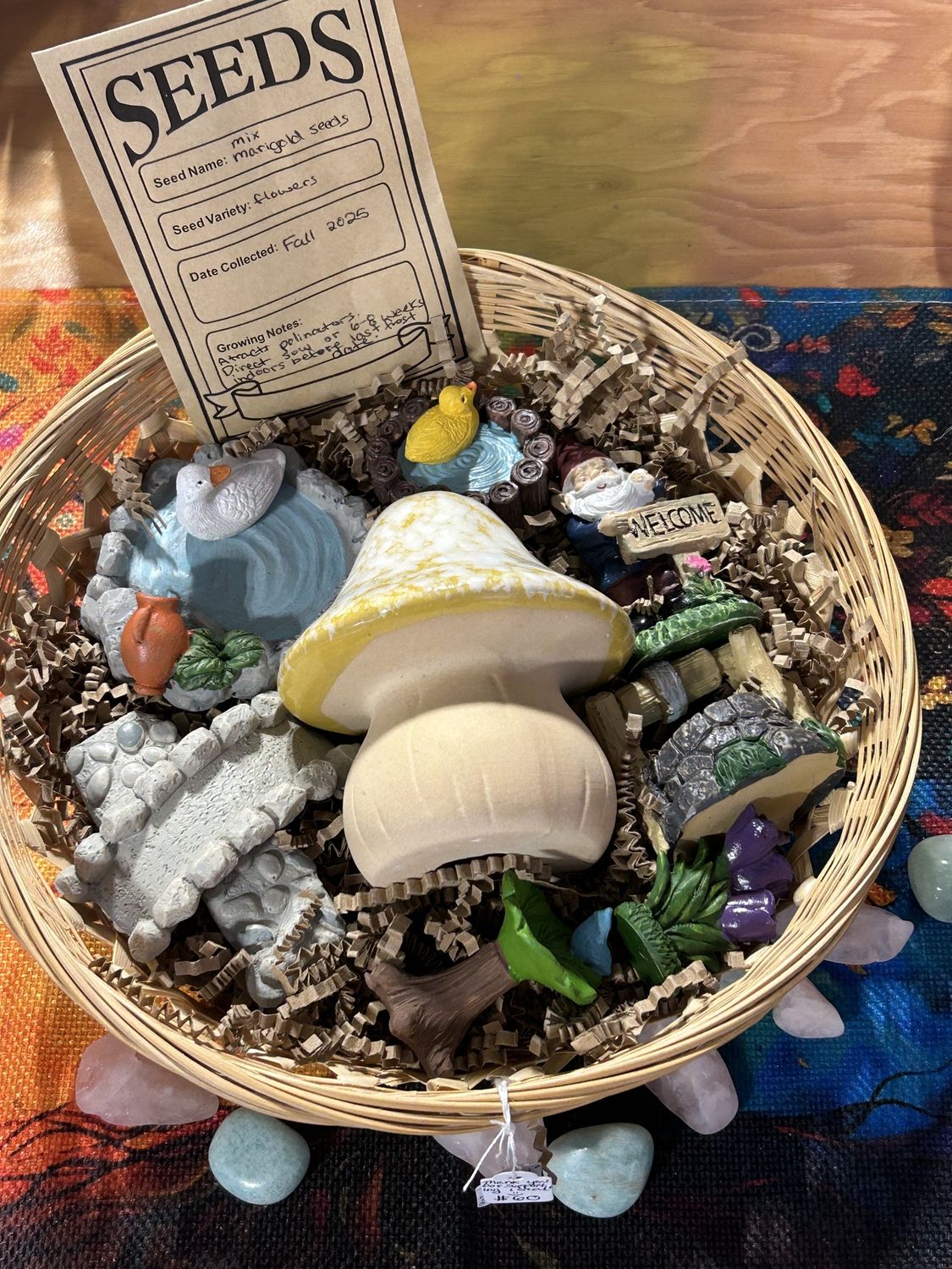 Fairy Garden Basket 001