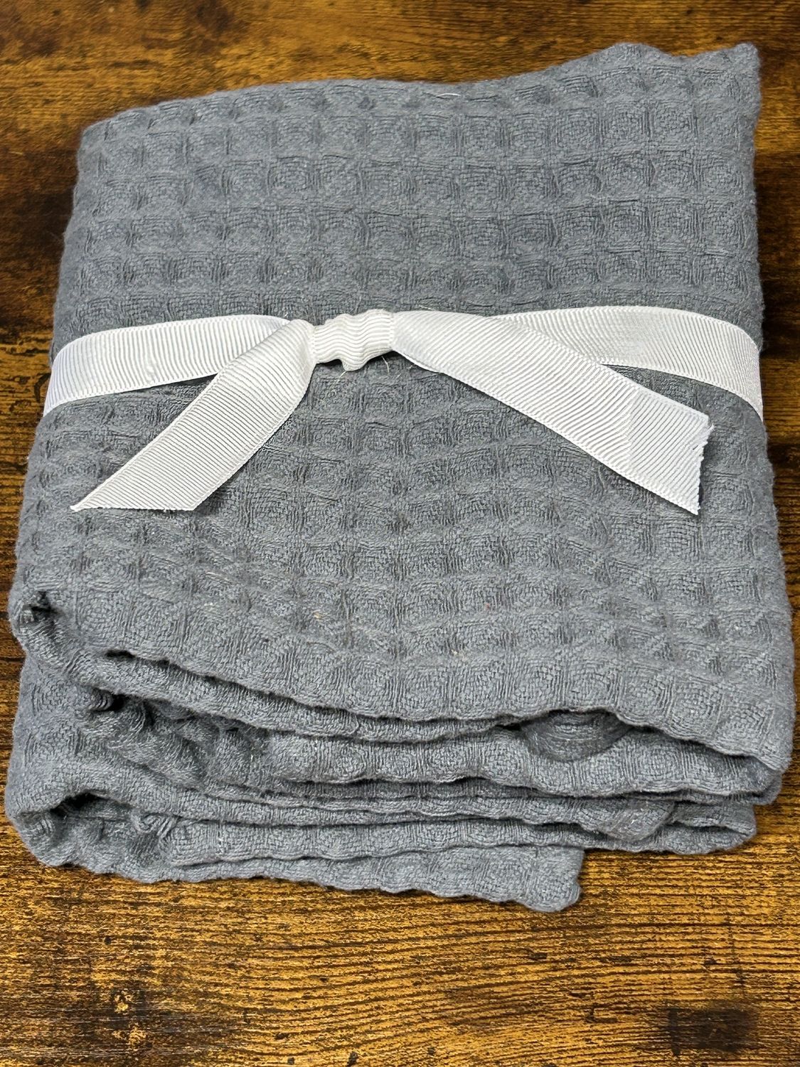 Set of 3 Tea Towel, Colour: Grey