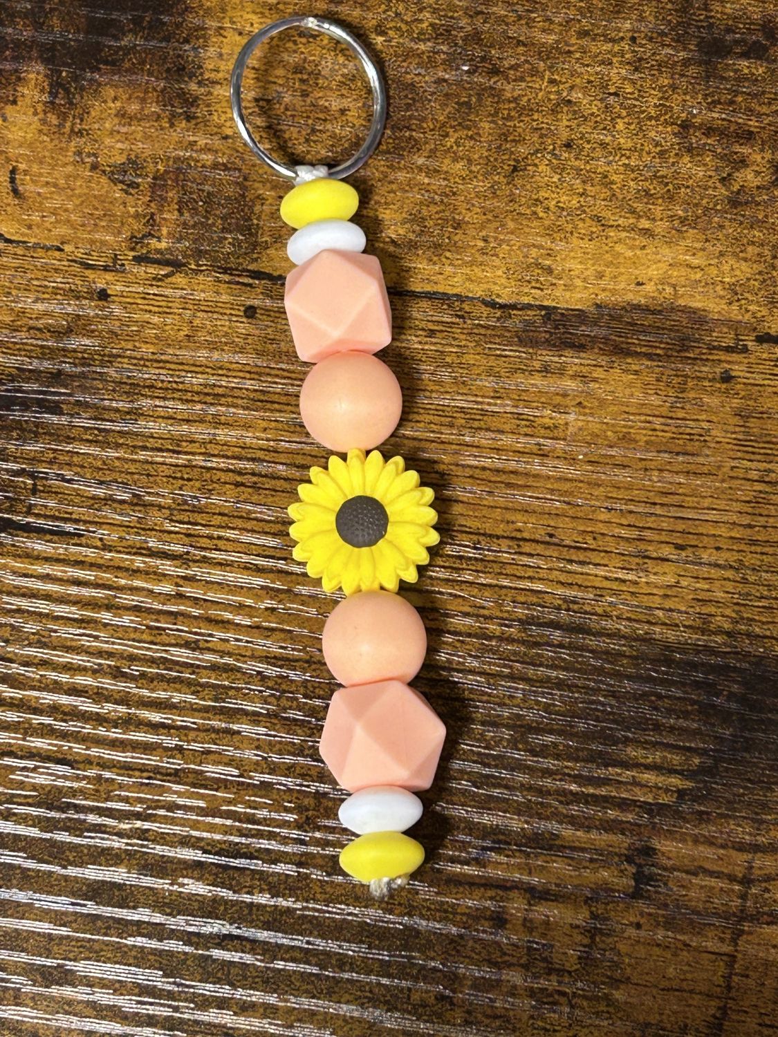Bar Keychain, Colour: Sunflower peach