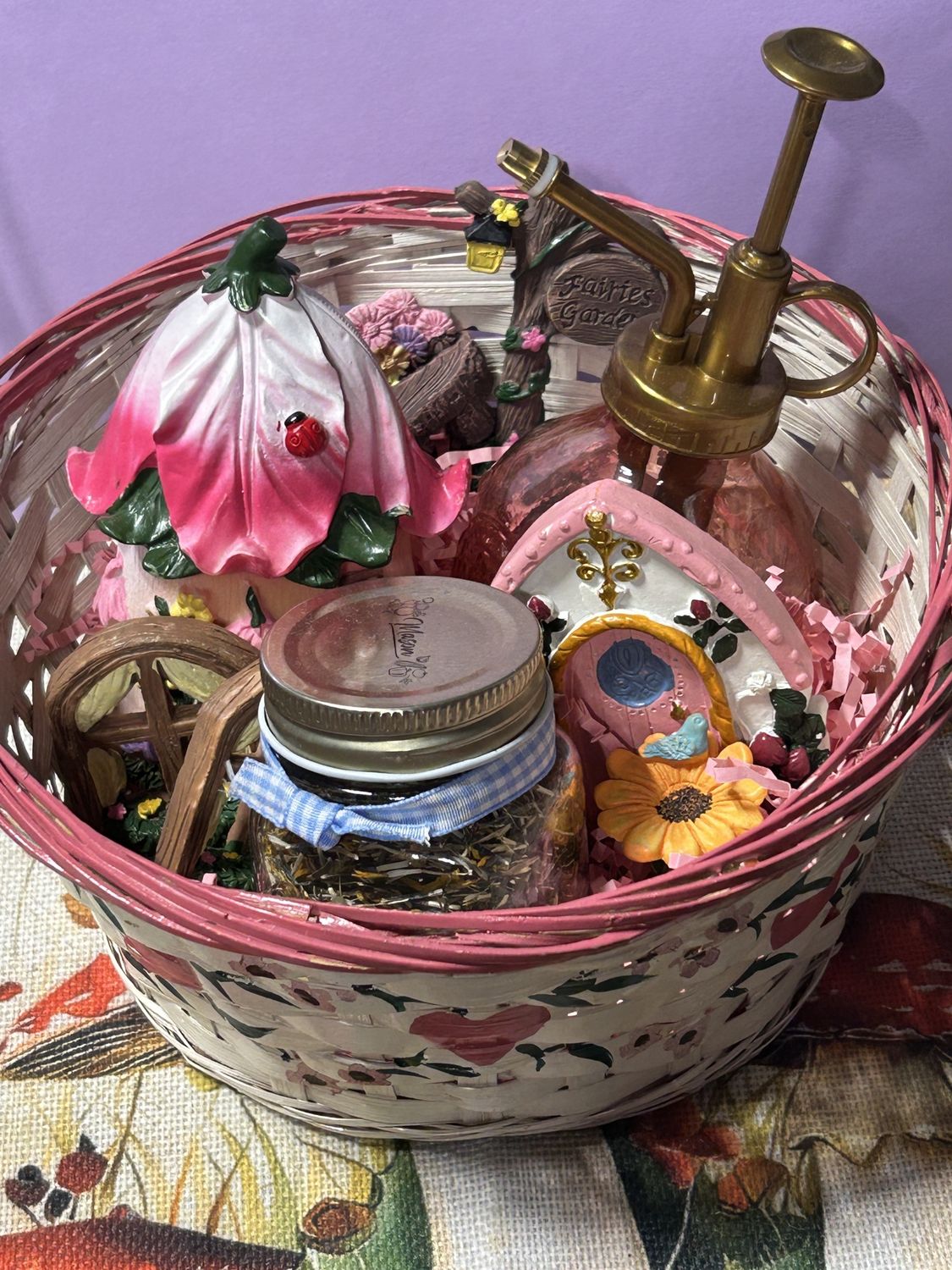 Fairy Garden Basket 004
