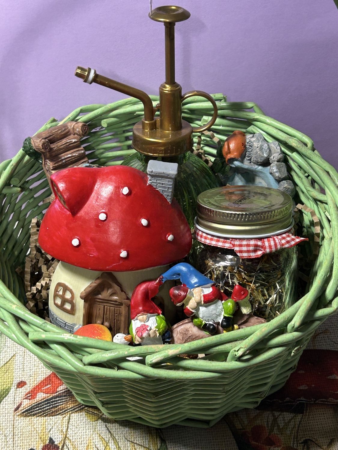 Fairy Garden Basket  005