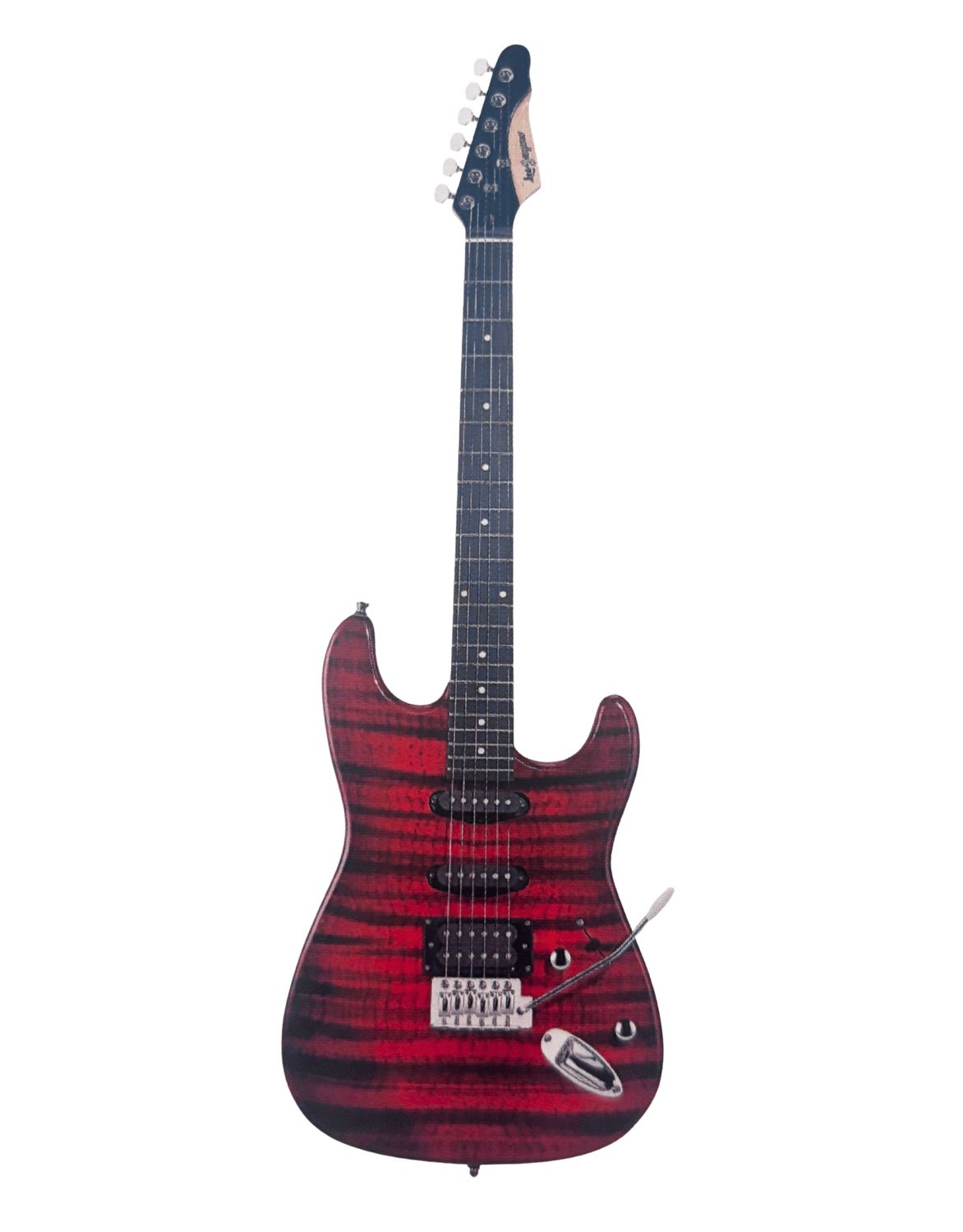 ST Guitar - Dark Red