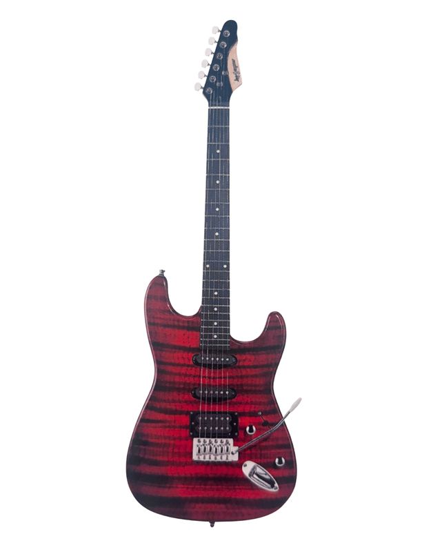 ST Guitar - Dark Red
