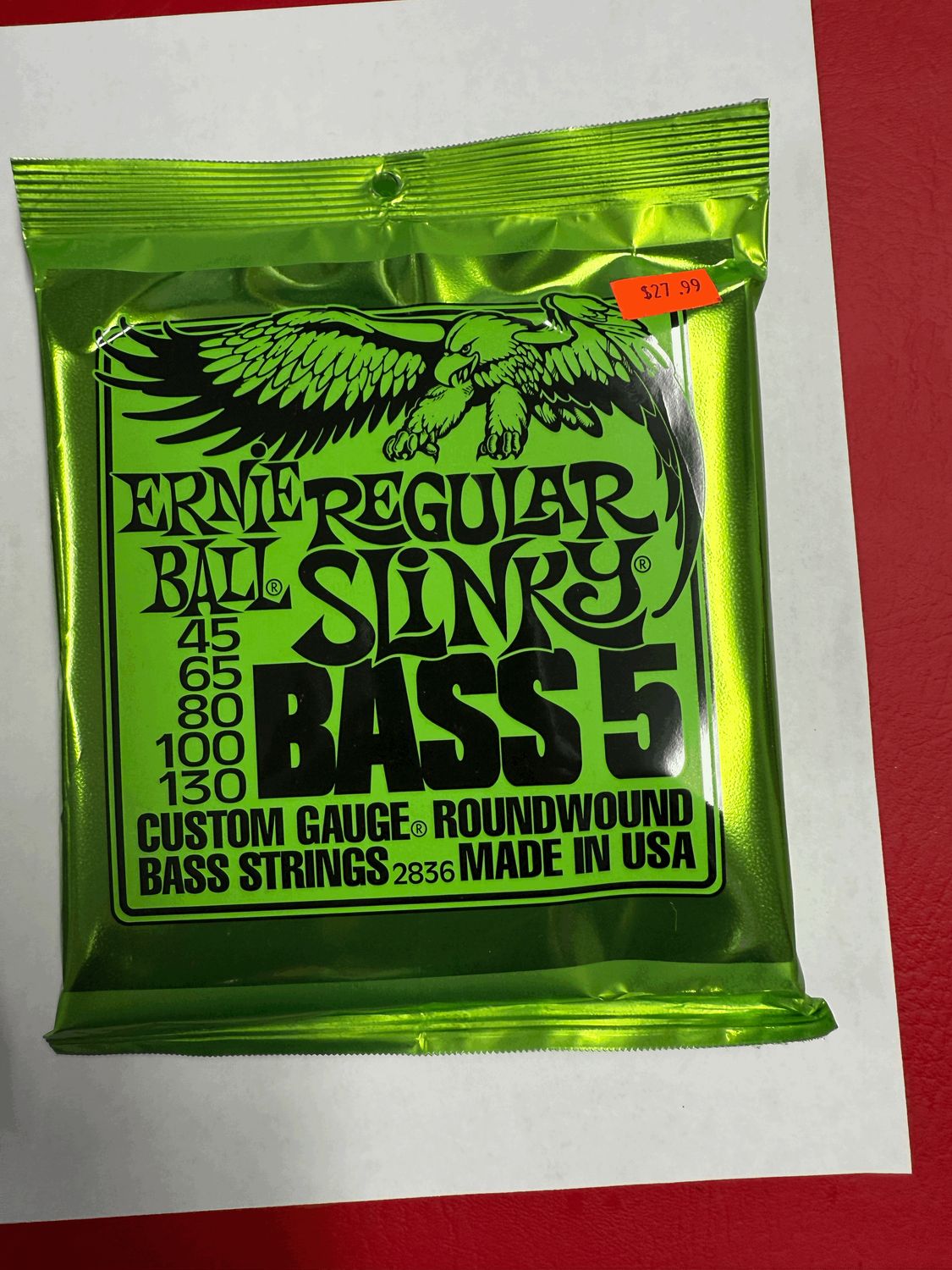 Custom Gauge Bass String 45/130