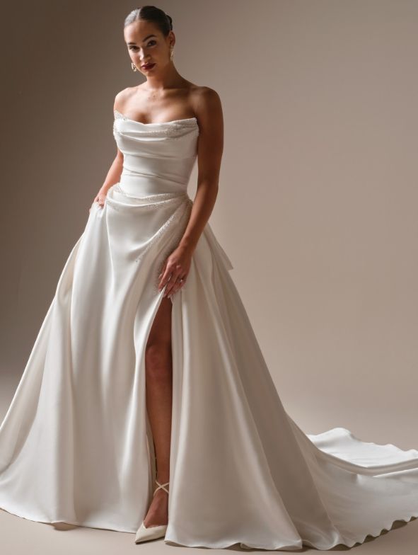 Maggie Sottero Kincaid Slit Ivory 14