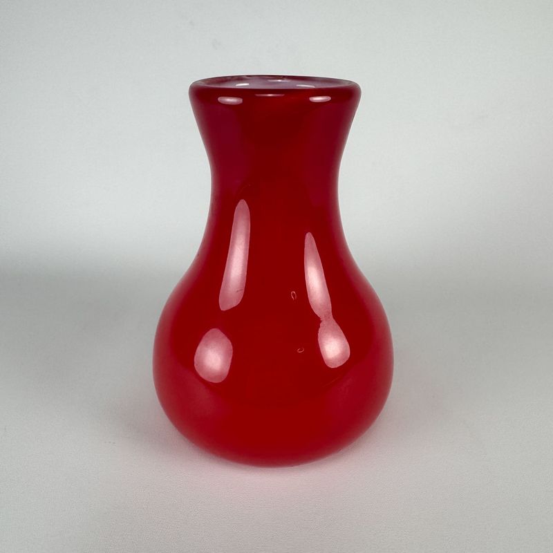 Red and White Vase