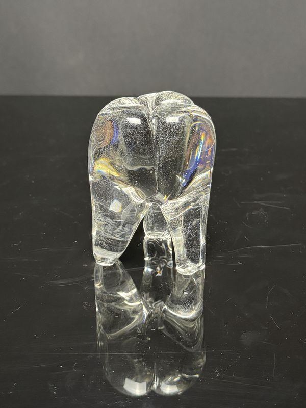 Medium Glass Tooth - Clear
