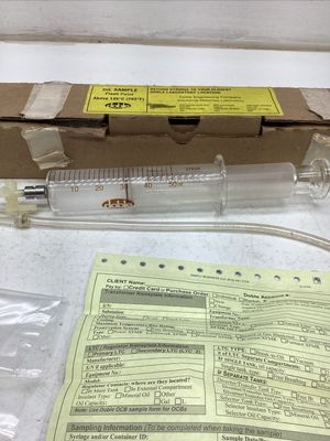 Doble Oil Sample Syringe 50 ml NIB Doble Oil Sample Syringe 50 ml NIB