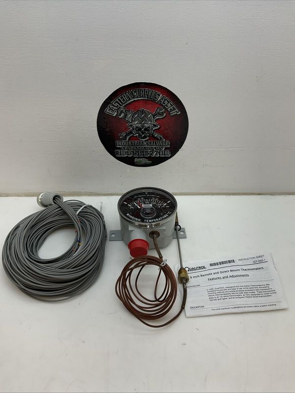 Qualitrol 6” Thermometer 104-673-03CS-34413 NIB Qualitrol 6” Thermometer 104-673-03CS-34413 NIB
