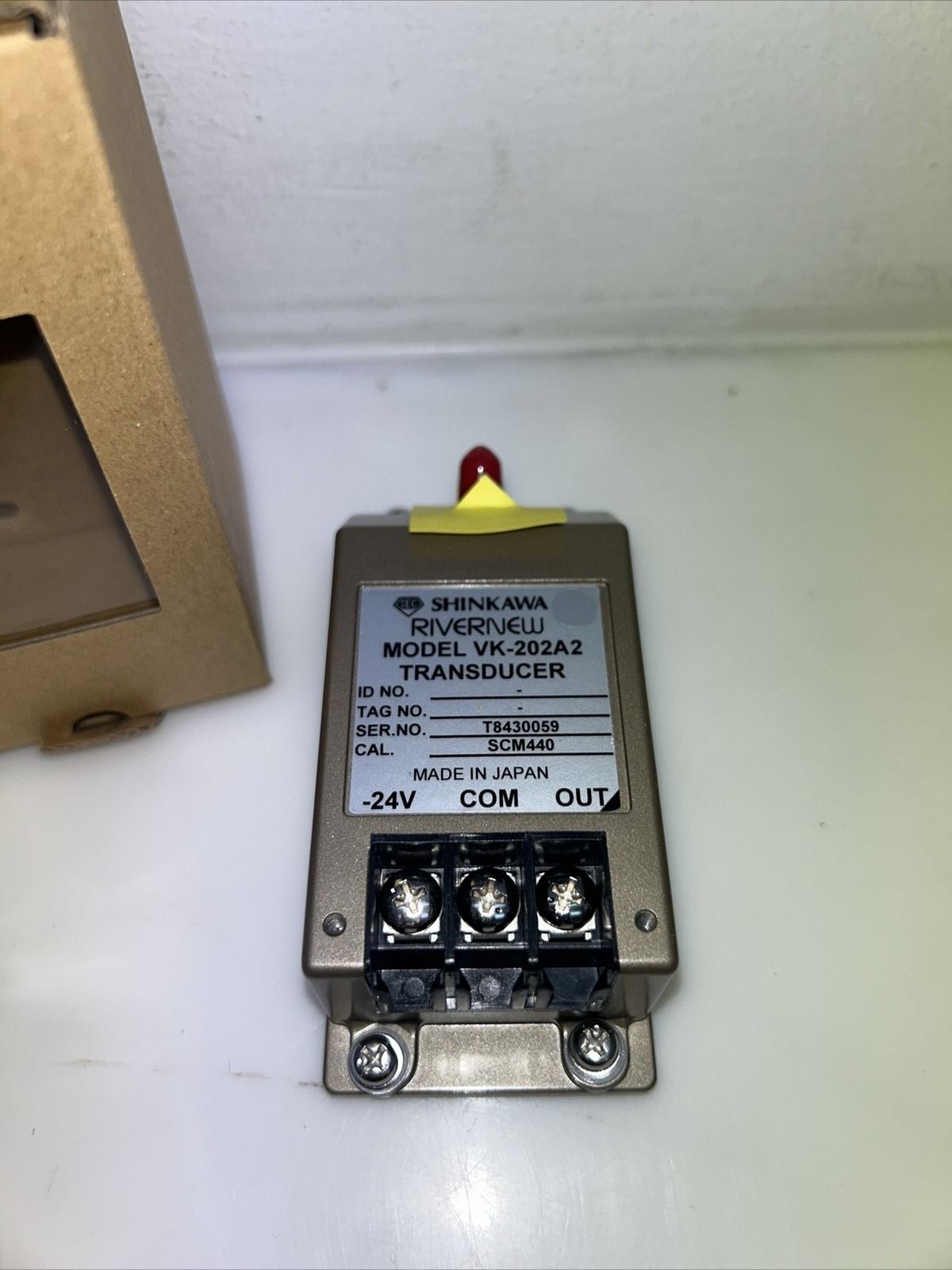 Shinkawa Rivernew Model: VK-202A2 Transducer SCM440 NIB