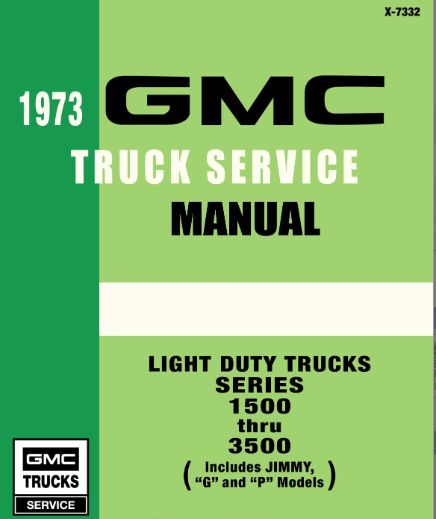 Manuel de réparation GMC MOTORHOME