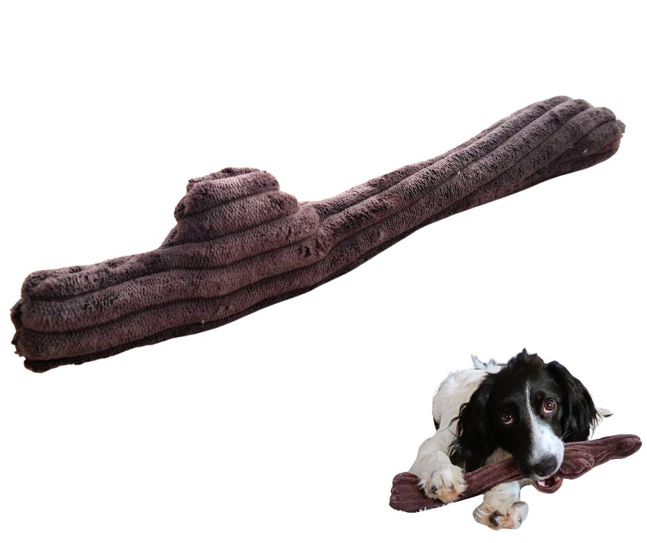 Pluszowa zabawka dla psa z piszczałką - Patyk Patol