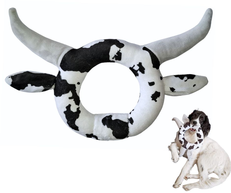 Zabawka Szarpak dla psa - Krowa Tarmosia