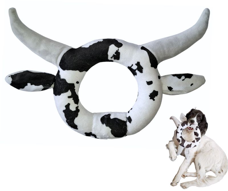 Zabawka Szarpak dla psa - Krowa Tarmosia