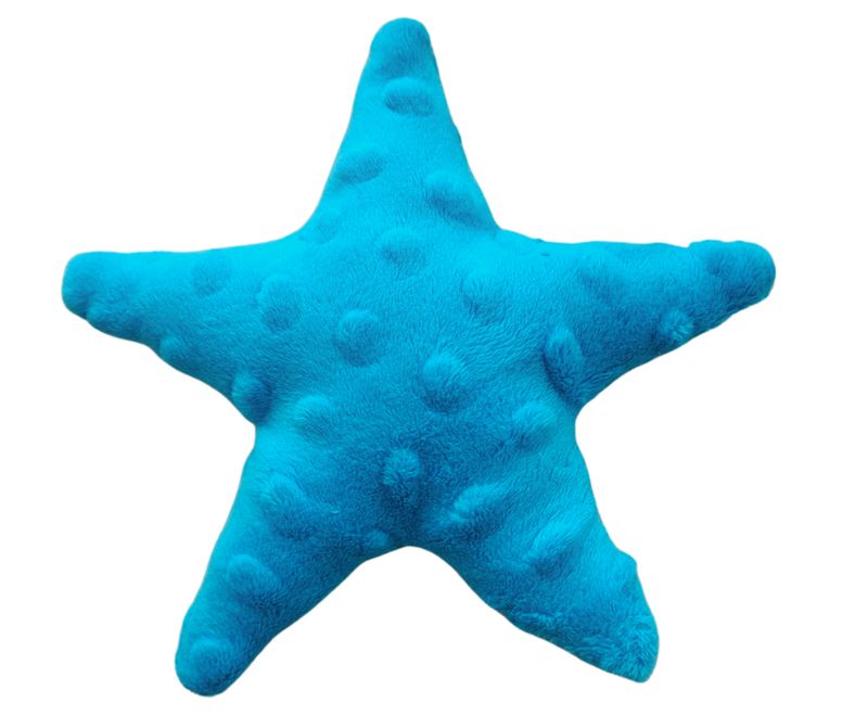 Gwiazdka Migotka Niebieska - pluszowa gwiazdka z piszczałką