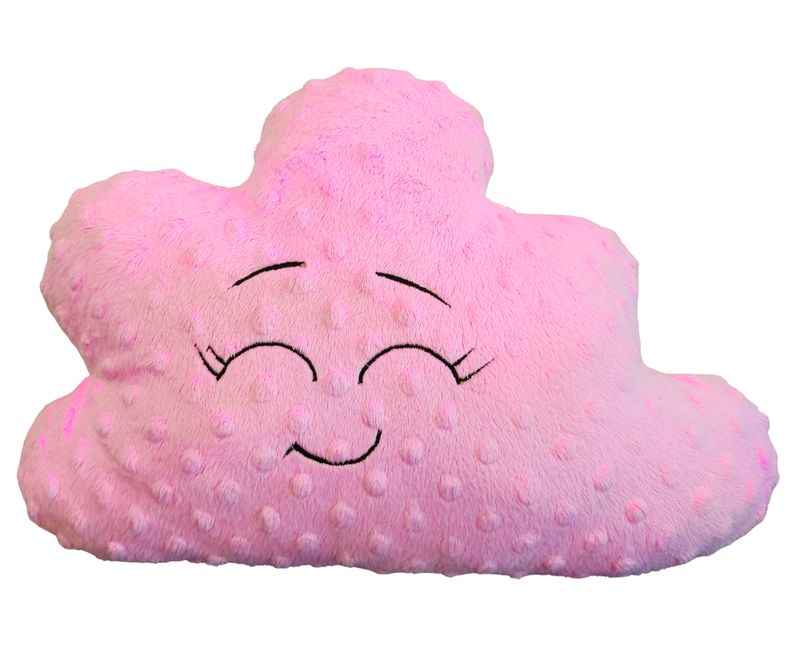 Poduszka dekoracyjna Chmurka Jasny Róź Minky