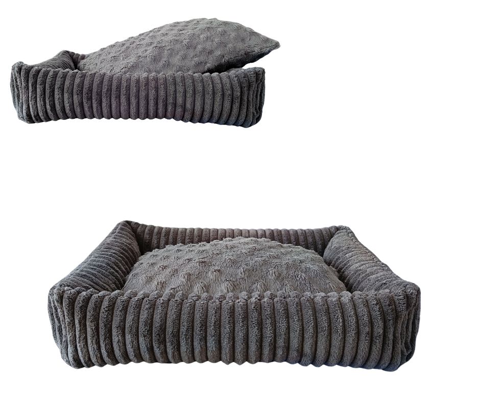 Posłanie legowisko kanapa dla Świnki Morskiej Fretki Szczura 32x25cm Szary