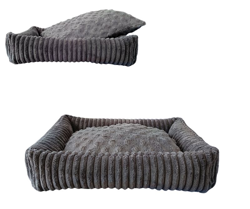 Posłanie legowisko kanapa dla Świnki Morskiej Fretki Szczura 32x25cm Szary