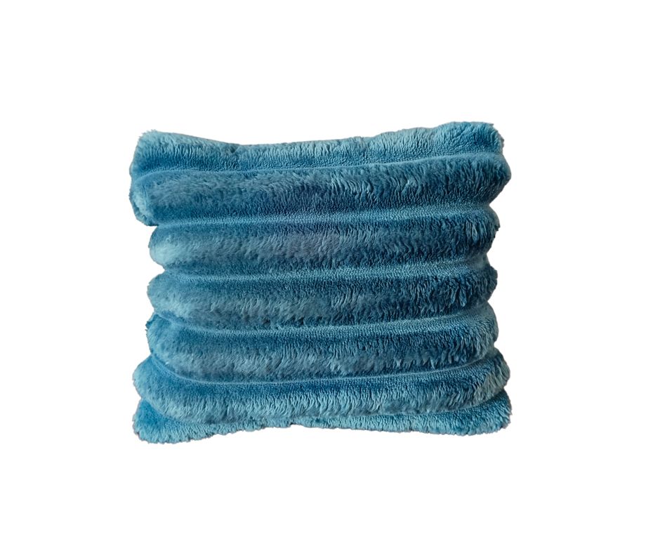 Miękka pluszowa poduszka dla psa do legowiska zabawy Lazurowy