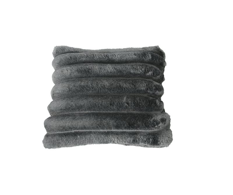 Miękka pluszowa poduszka dla psa do legowiska zabawy Szary