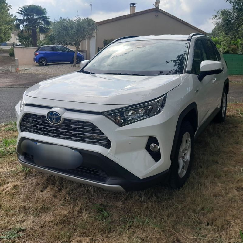 Toyota RAV4 2021 hybride Blanche Toyota RAV4 2021 hybride Blanche
