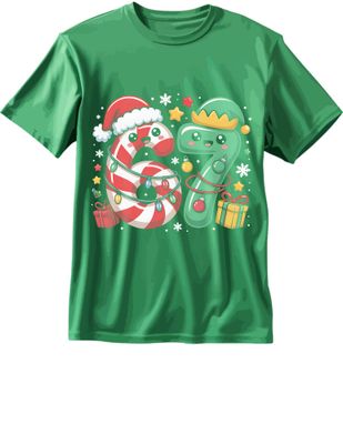 Christmas Face 67 Tri-Blend Tee
