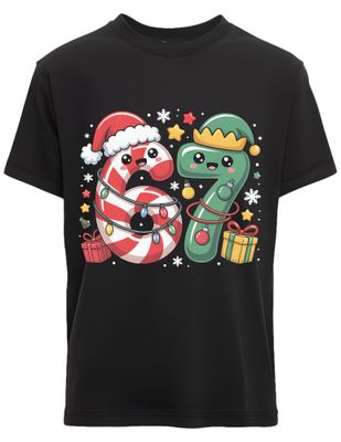 Christmas Face 67 Tri-Blend Tee