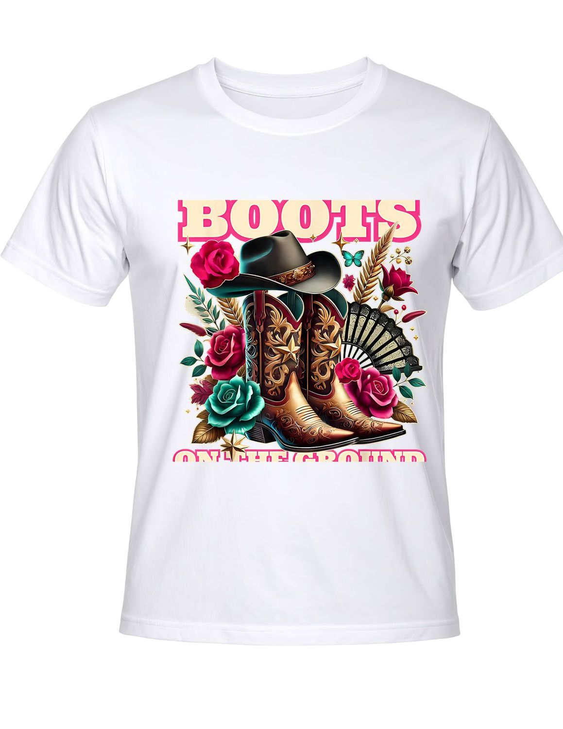 Boots on the Ground Tri-Blend Tee