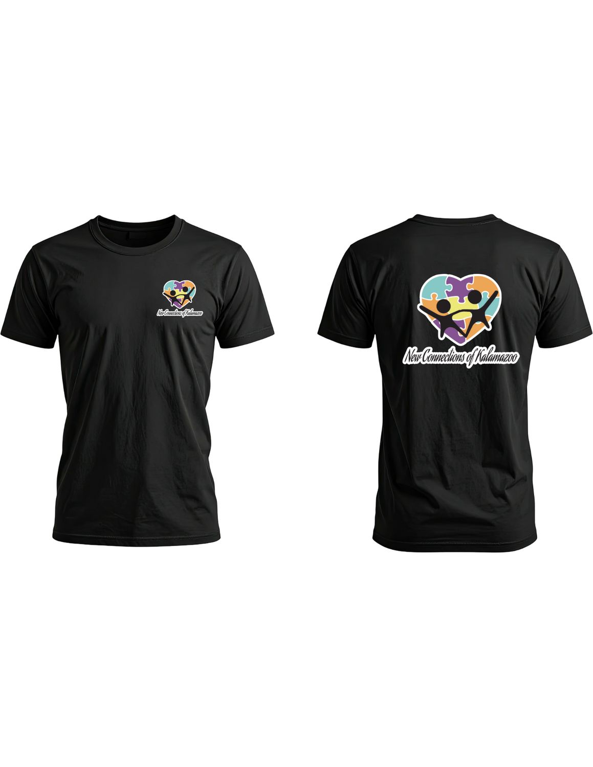 NCK Tri-Blend Tee Front and Back Logo