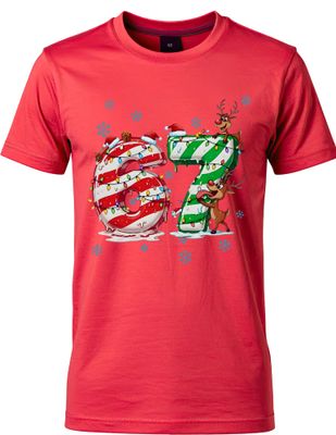 Christmas Lights 67 Tri-Blend Tee
