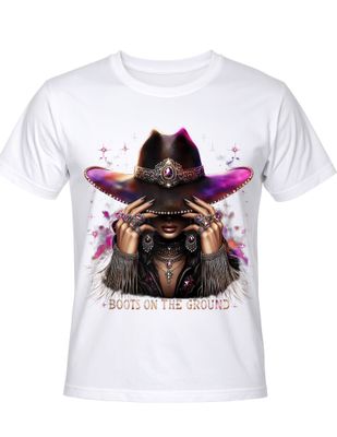 Boots on the Ground Hat Tri-Blend Tee