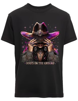 Boots on the Ground Hat Tri-Blend Tee