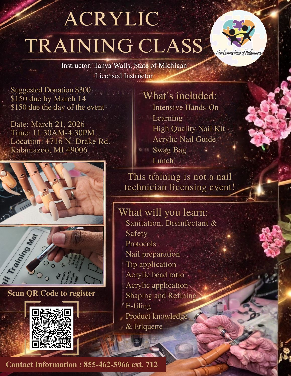 Acrylic Training Class