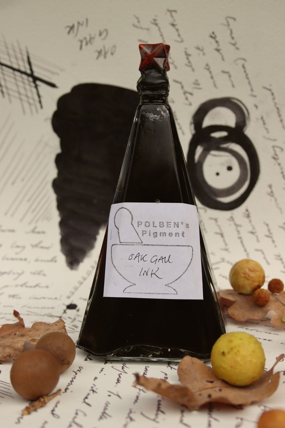 Oak Gall Ink Christmas Tree Bottle (100ml)