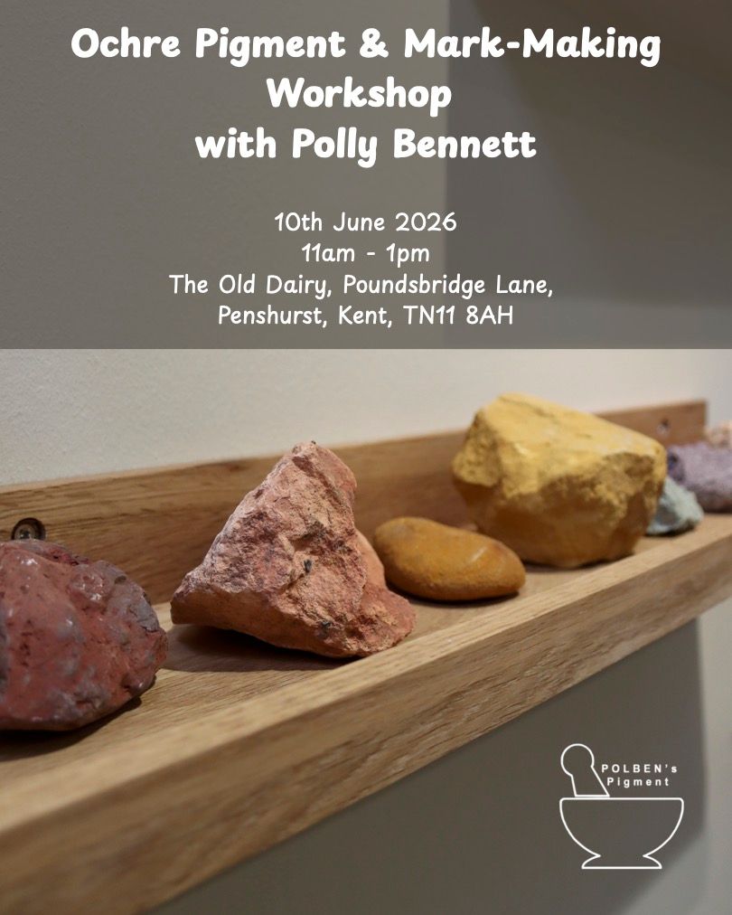 Ochre Pigment &amp; Mark-Making Workshop with Polly Bennett