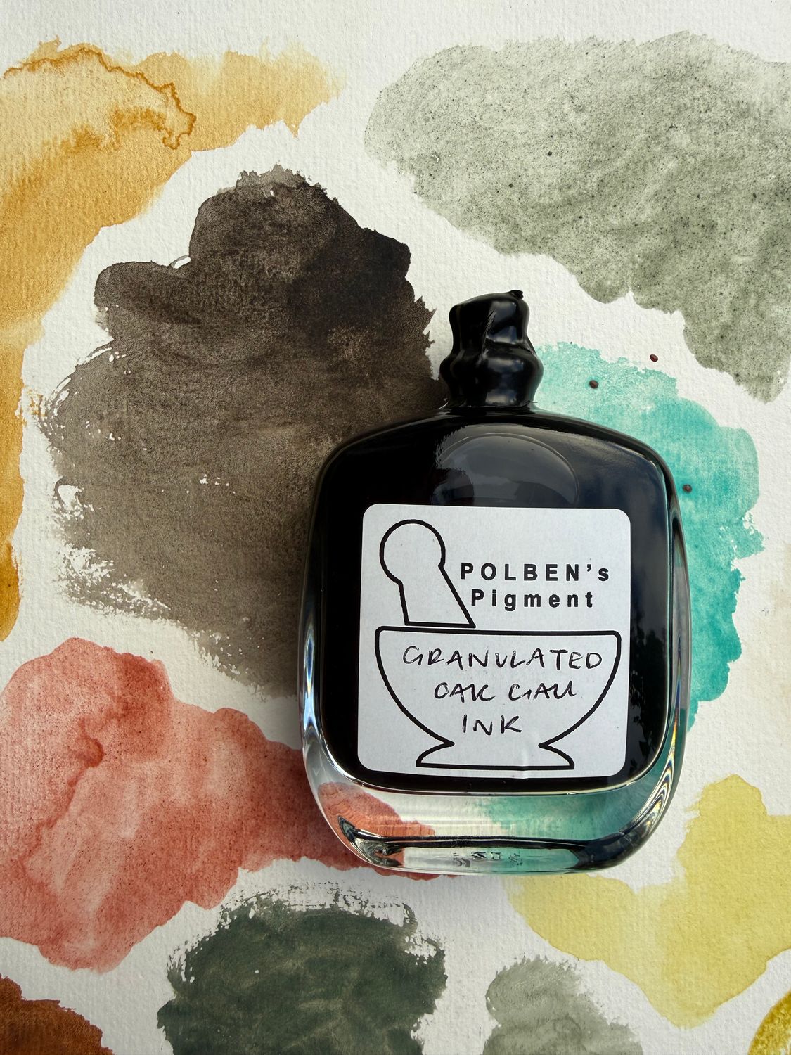 POLBEN's Pigment Granulated Oak Gall Ink (50ml)