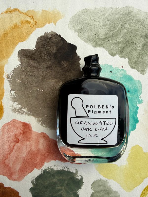 POLBEN's Pigment Granulated Oak Gall Ink (50ml)
