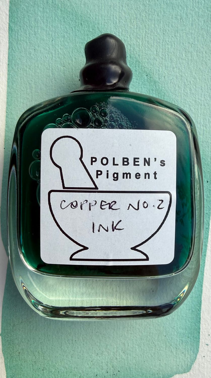 POLBEN's Pigment Copper No.2 Ink (50ml)