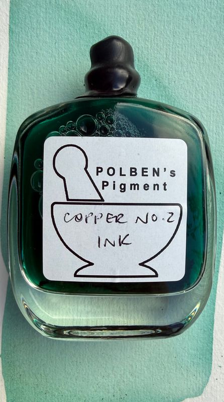 POLBEN's Pigment Copper No.2 Ink (50ml)