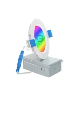 RGB Slim Panel Light- 9W, 4inch  CCT Changing