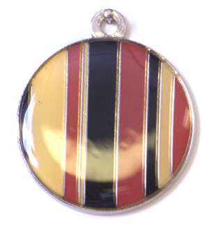 Blank ID Tags for Dog Collars - Eco Stripe