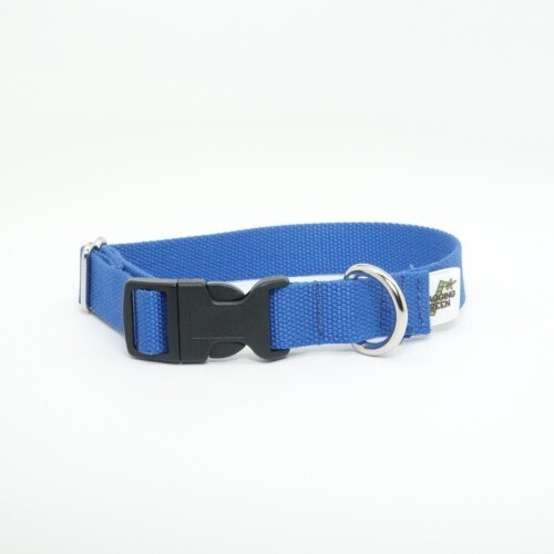 Eco Friendly Bamboo Single Layer Dog Collar - Twilight