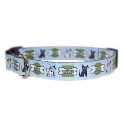 Eco Friendly Bamboo Saving The Earth Series Dog Collars - Rescue Dog
